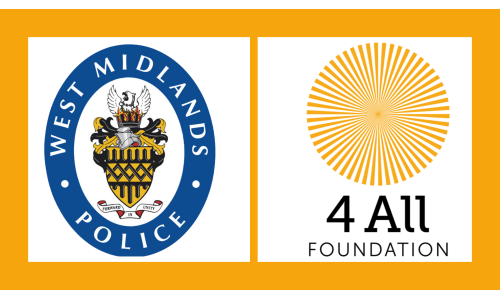 The 4 All Foundation Receives Generous Equipment Donation from West Midlands Police