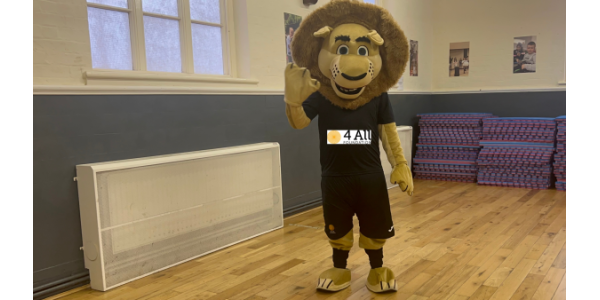 4 All Foundation Unveils New Mascot, Rory, Following Successful Children's Competition